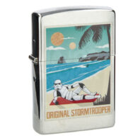 Briquet Zippo illustration Original Stormtrooper à la plage