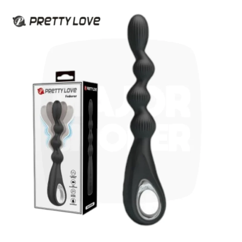 Boules Anales Vibrantes FEDERER 13.5 x 2.7cm boule anales vibrante federer pretty love et sa boite