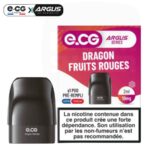 Pod pré-rempli e-CG Argus saveur Dragon Fruits Rouges, 2ml, 10mg de nicotine