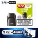 Lot de 10 pods pré-remplis e-CG Argus saveur Pastèque Glacée, contenance 2ml