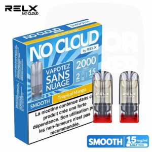 Recharges Pods RELX No Cloud Smooth Tropical Mango | 15mg