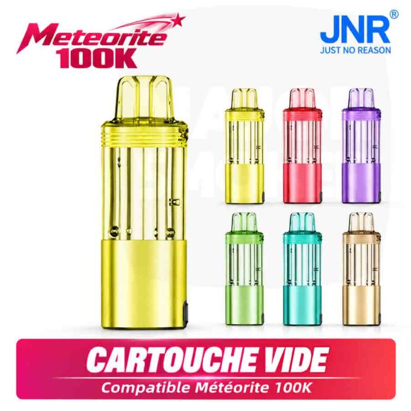 cartouche vide meteorite, jnr meteorite cartouche vide