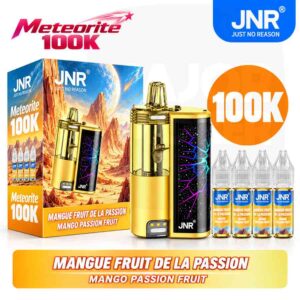 Puff JNR 100K Meteorite Mango Passion Fruit avec recharges