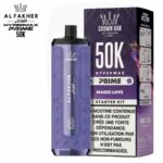 Pod Al Fakher Crown Bar Hypermax Prime 50K saveur Magic Love