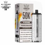 Kit Al Fakher Crown Bar Hypermax Prime 50K saveur Mango Pineapple