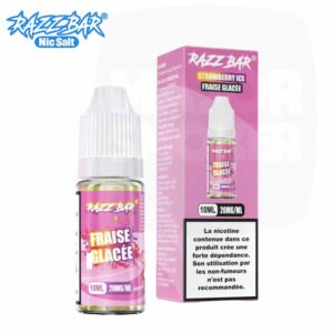 E-liquide Razz Bar Fraise Glacée 10 ml Nic Salt 20 mg/ml