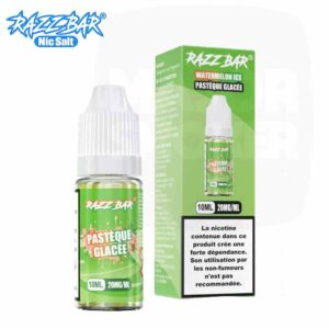 E-liquide Razz Bar Pastèque Glacée 10 ml Nic Salt 20 mg/ml