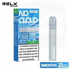 Kit Découverte RELX No Cloud Smooth Ice Mint | 15mg