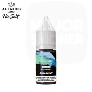 Flacon e-liquide Gum Mint Al Fakher Nic Salt 10 ml 20 mg/ml