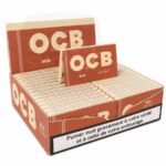 Boîte de 50 carnets de feuilles à rouler OCB Rice Double