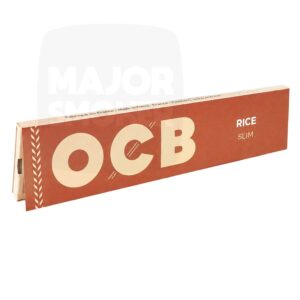 Carnet individuel de feuilles à rouler OCB Rice format Slim King Size.