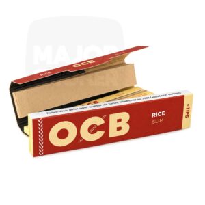 Carnet OCB Rice Slim avec filtres en carton intégrés Tips couleur beige