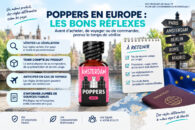 Poppers en Europe : législation, achat et transport selon les pays