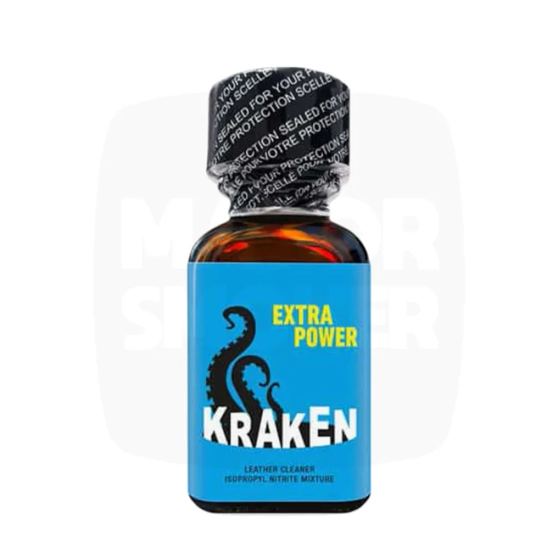 Poppers Kraken Extra Power 25 ml au nitrite d’isopropyle
