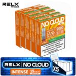 relx-no-cloud-intense-ice-mint-menthol-plus-x5-boites-majorsmoker.com pack de 5 boites RELX No Cloud Intense Ice Mint - Menthe glacée