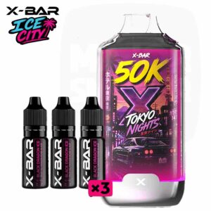 Kit X-Bar 50K Ice City Tokyo Nights Black Dragon Ice