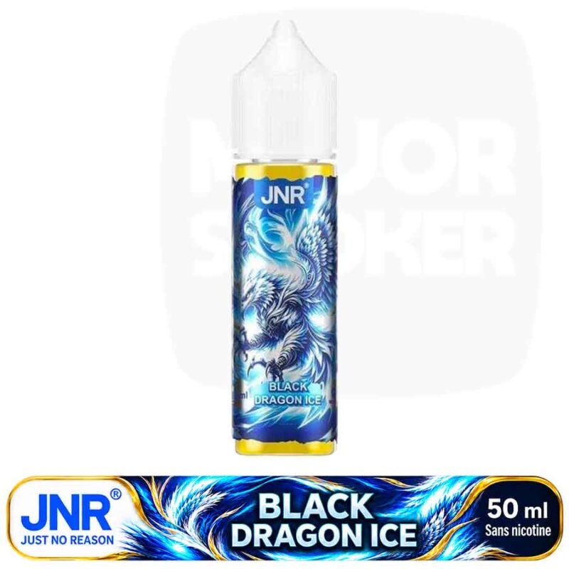 E-liquide JNR 50 ml Black Dragon Ice sans nicotine