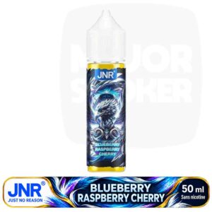 E-liquide JNR 50 ml Blueberry Raspberry Cherry sans nicotine