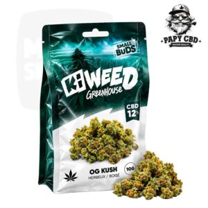 Small Buds OG Kush CBD 12 % KIWEED Greenhouse Papy CBD
