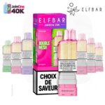 Recharge Elfbar JoinOne 40K en boîte rose Double Mesh 20 mg/ml