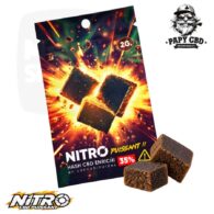 Résine Hash CBD Nitro Papy CBD 35 % en sachet de 2 g