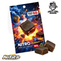 Résine Hash CBD Nitro Papy CBD 13 % en sachet de 5 g