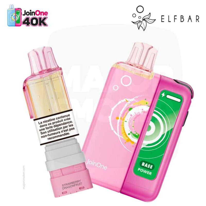 puff joinone 40K ELFBAR strawberry_dragonfruit Puff Elfbar JoinOne 40K Strawberry Dragonfruit