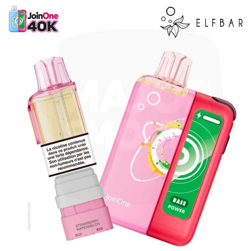 puff joinone 40K ELFBAR strawberry_watermelon Puff Elfbar JoinOne 40K Strawberry Watermelon